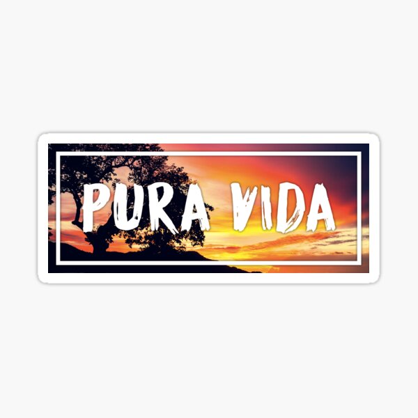 Pura Vida Sticker