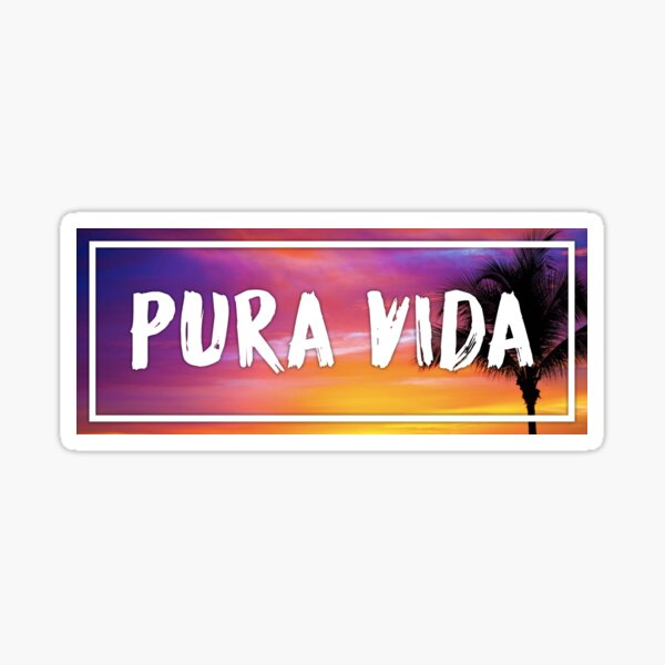 Pura Vida Sticker