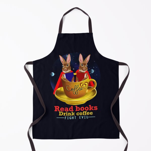Item preview, Read books drink coffee fight evil  designed and sold by BeccaKenDesigns.