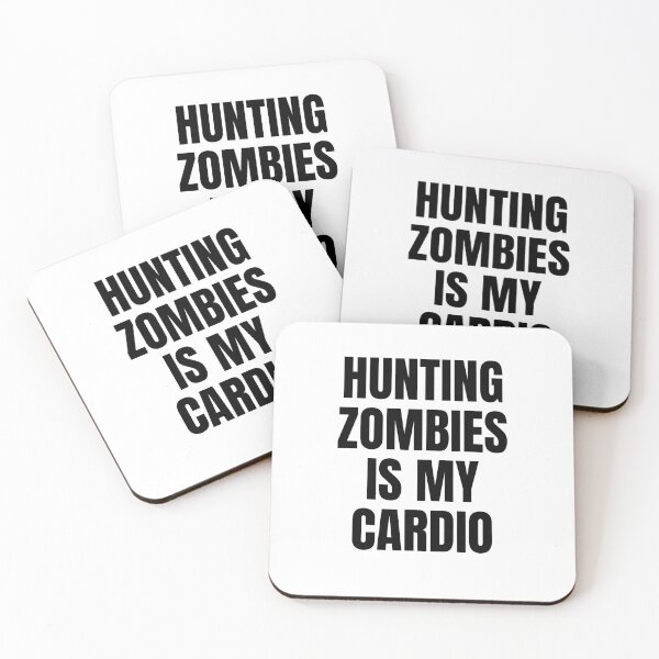 Item preview, Hunting Zombies Is My Cardio | Zombie Lover Funny Halloween designed and sold by GravitiTees.