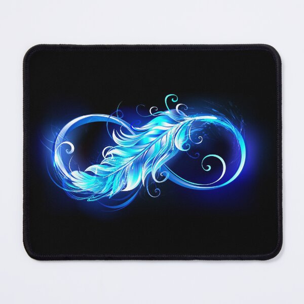 Item preview, Fiery Symbol of Infinity with Feather designed and sold by Blackmoon9.