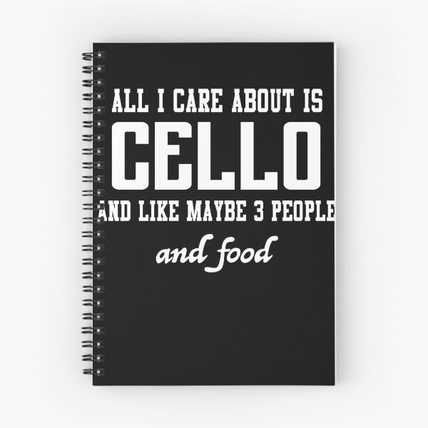 Item preview, All I care about is Cello and like maybe 3 people and food designed and sold by loves789.