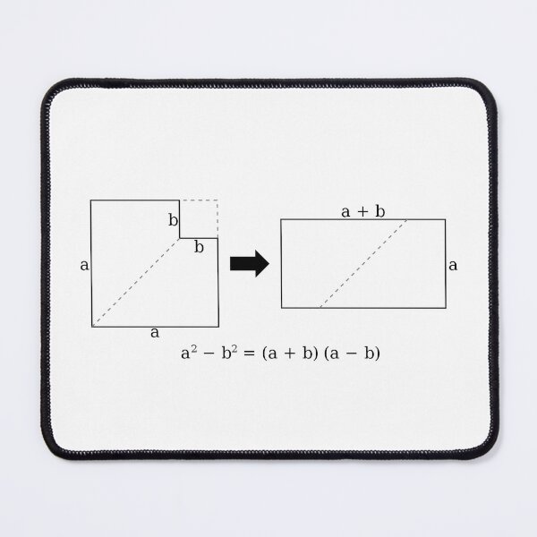 Triangle binomial theorem Mouse Pad