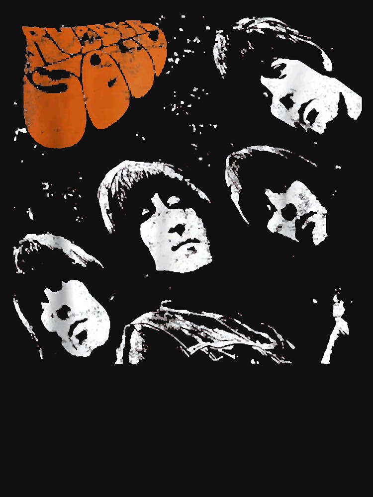 "Retro Vintage Rubber Soul Man" Tshirt for Sale by EricWorthington Redbubble abby tshirts