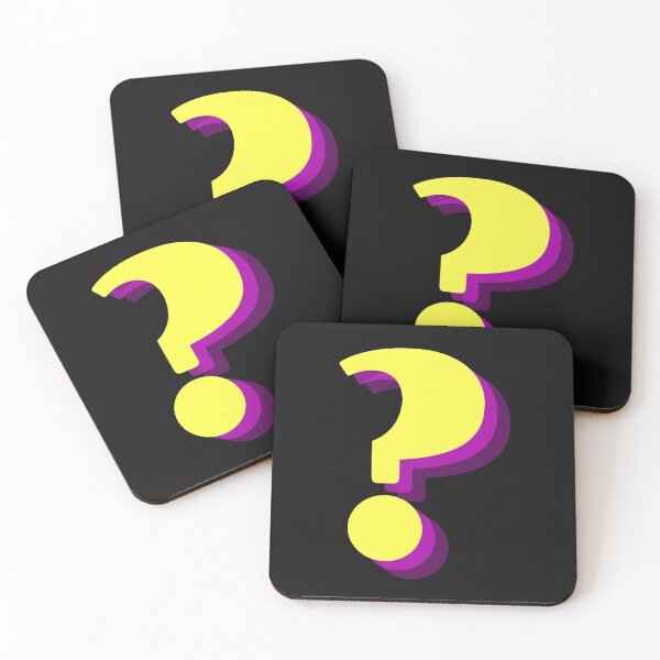 Item preview, Question Mark - Striking, modern, fun designed and sold by RudeBeeDesigns.