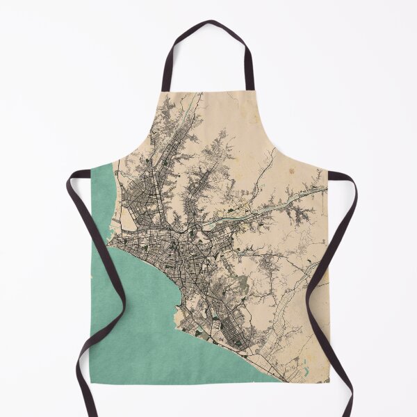 Item preview, Lima City Map of Peru - Vintage designed and sold by deMAP.