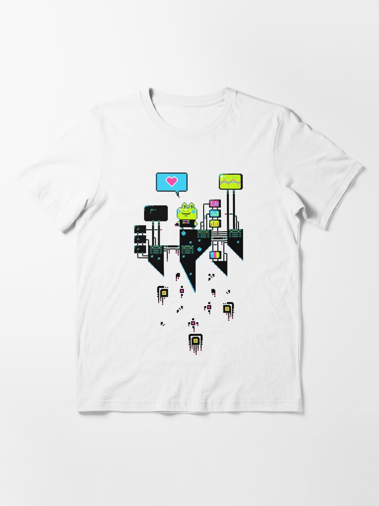 Thumbnail 3 of 7, Essential T-Shirt, Kikkerstein - Statistical Pixel Genius designed and sold by gamejolt.