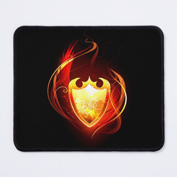 Item preview, Fiery Shield ( Fire Shield ) designed and sold by Blackmoon9.