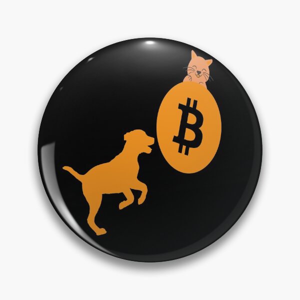 Item preview, Bitcoin Dog Playing With Bitcoin Cat Bitcoin Lovers BTC designed and sold by JackLamel.
