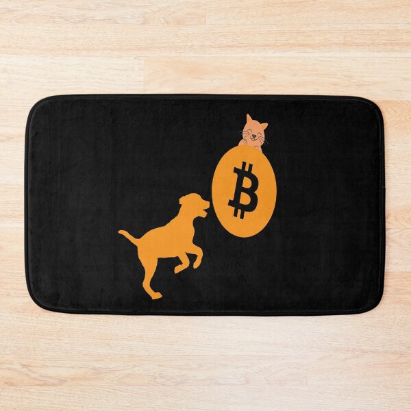Item preview, Bitcoin Dog Playing With Bitcoin Cat Bitcoin Lovers BTC designed and sold by JackLamel.