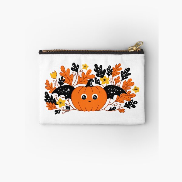 Item preview, Halloween cute pumpkin with bat wings designed and sold by Cat Print.
