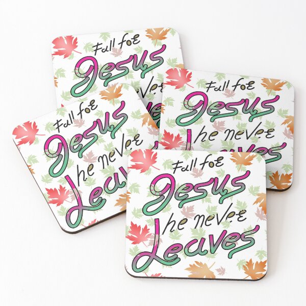 Item preview, fall for Jesus he never leaves designed and sold by creative555.