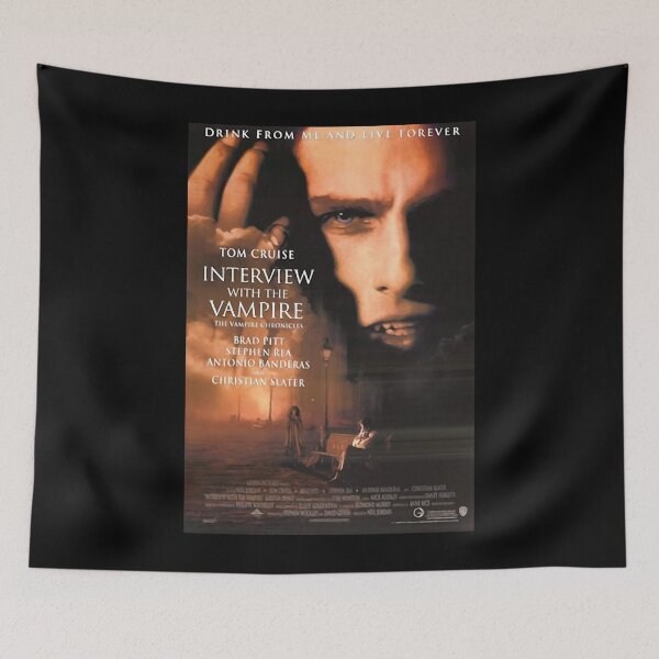 Item preview, Funny Gift Movie Poster Merchandisepitt And Kirsten Dunst designed and sold by Graciela8546.