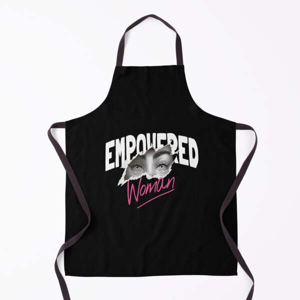 Item preview, Empowered woman slogan with black and white girl eyes ripped off designed and sold by audrinabab.
