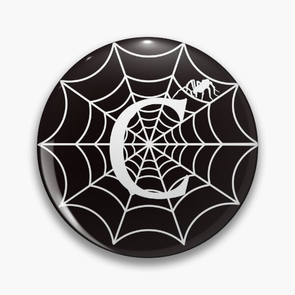Item preview, Spider net monogram, Letter C designed and sold by RebeccaRe.