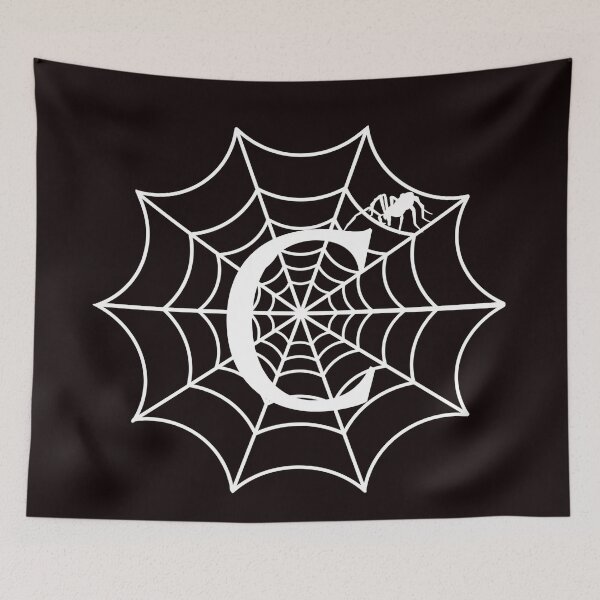 Item preview, Spider net monogram, Letter C designed and sold by RebeccaRe.