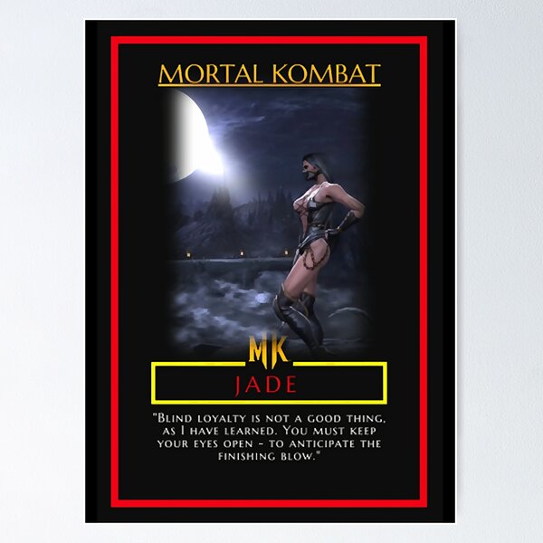 Artikel-Vorschau von Mortal Kombat - MK Fighters - Jade - Poster - Aufkleber und mehr - 1806205, designt und verkauft von audrinabab.