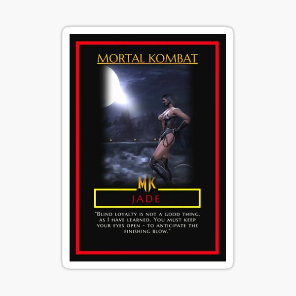 Artikel-Vorschau von Mortal Kombat - MK Fighters - Jade - Poster - Aufkleber und mehr - 1806205, designt und verkauft von audrinabab.