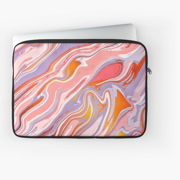 Liquid marble texture Laptop Sleeve