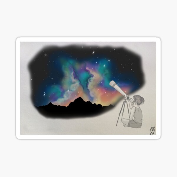 Stargazer Sticker