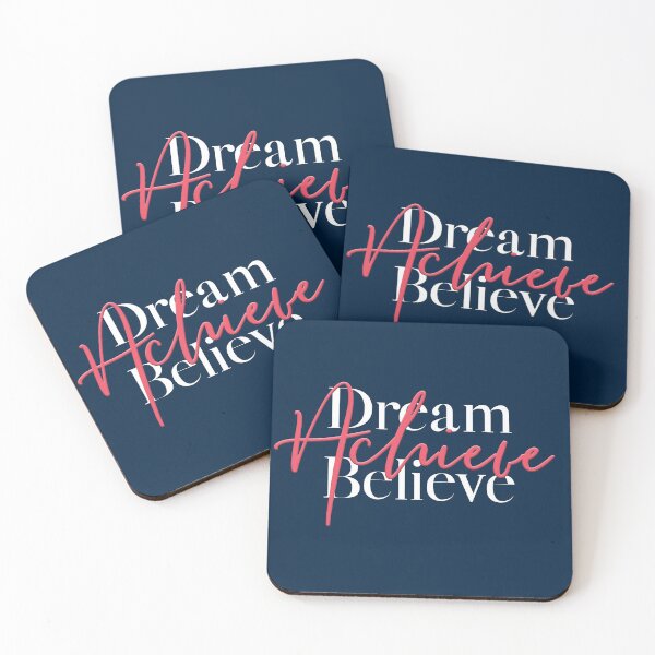 Item preview, Dream, Believe, Achieve designed and sold by squishyrainbow.