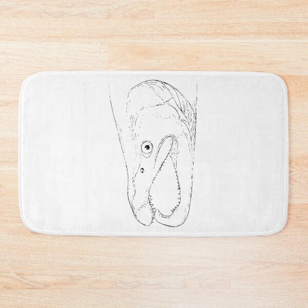 Item preview, Monster Salmon Head With Curved Jaw and Sharp Teeth designed and sold by Davey's Designs.