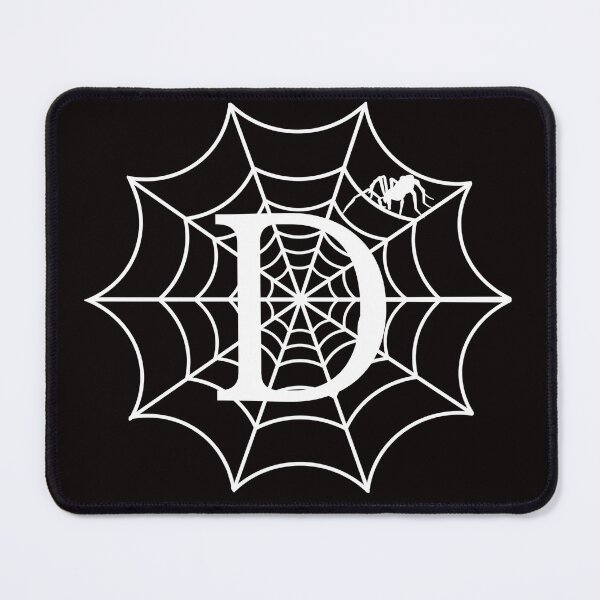 Item preview, Spider net monogram, Letter D designed and sold by RebeccaRe.