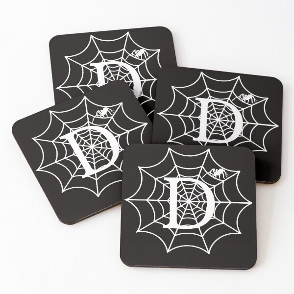 Item preview, Spider net monogram, Letter  D designed and sold by RebeccaRe.