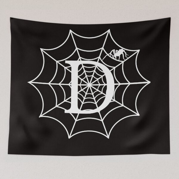 Item preview, Spider net monogram, Letter  D designed and sold by RebeccaRe.