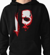 Michael Meyers Vector Art Pullover Hoodie