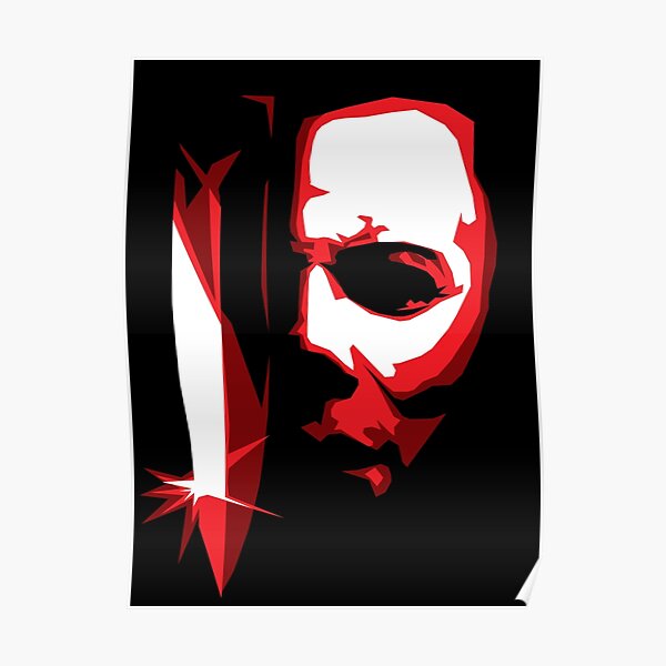 Michael Meyers Vector Art Poster