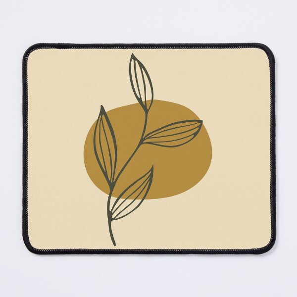 Item preview, Japandi Circle and Leaf designed and sold by Coralgb.