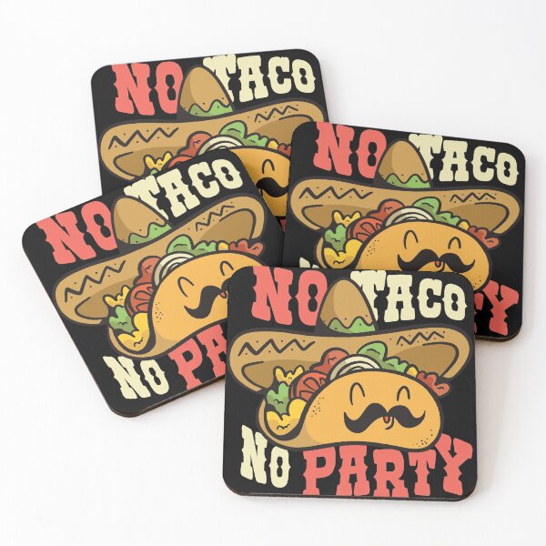 Item preview, No Taco No Party designed and sold by Watersolution.
