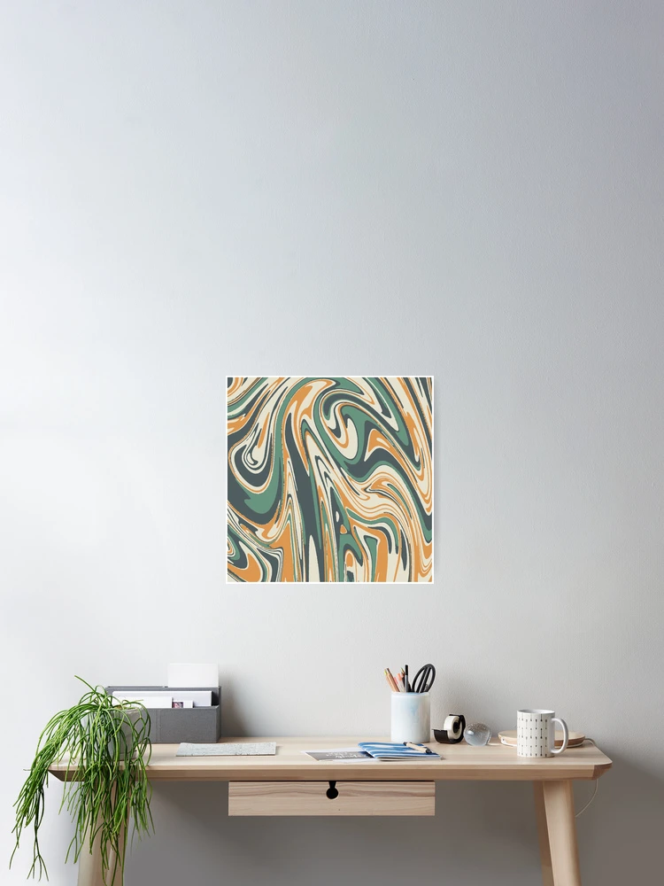 Thumbnail 2 of 3, Poster, Abstract Liquid Pattern designed and sold by SPF14.