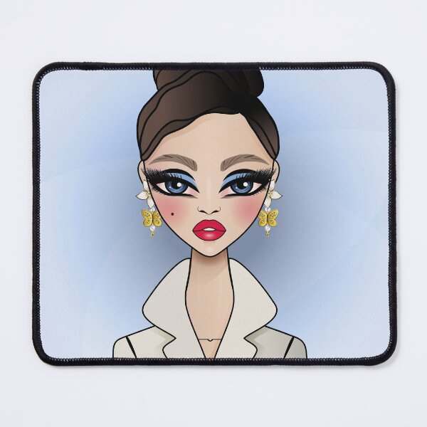 Item preview, Retro Beauty In Trench Coat designed and sold by Katja de Bruijn.