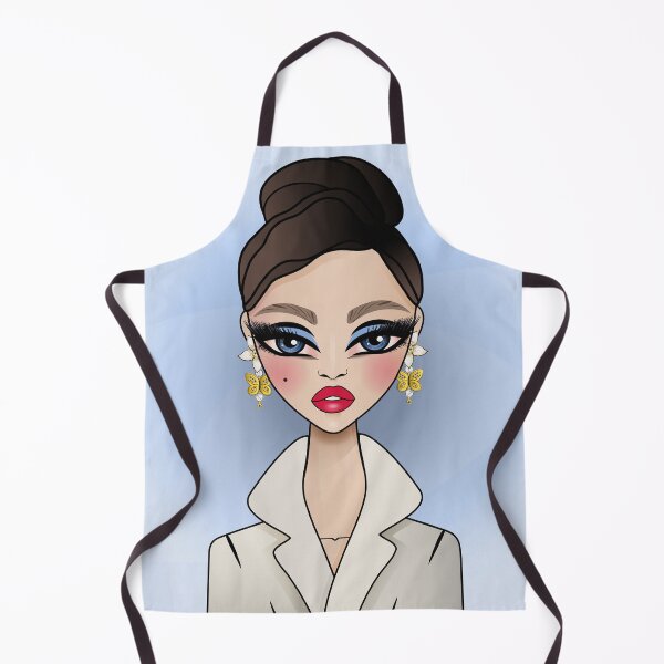 Item preview, Retro Beauty In Trench Coat designed and sold by Katja de Bruijn.