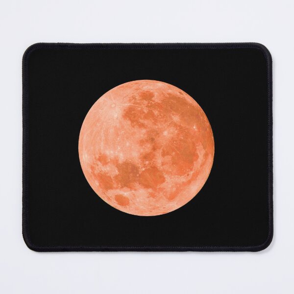 Item preview, Orange saffron full moon lunar night designed and sold by HappywithBest.