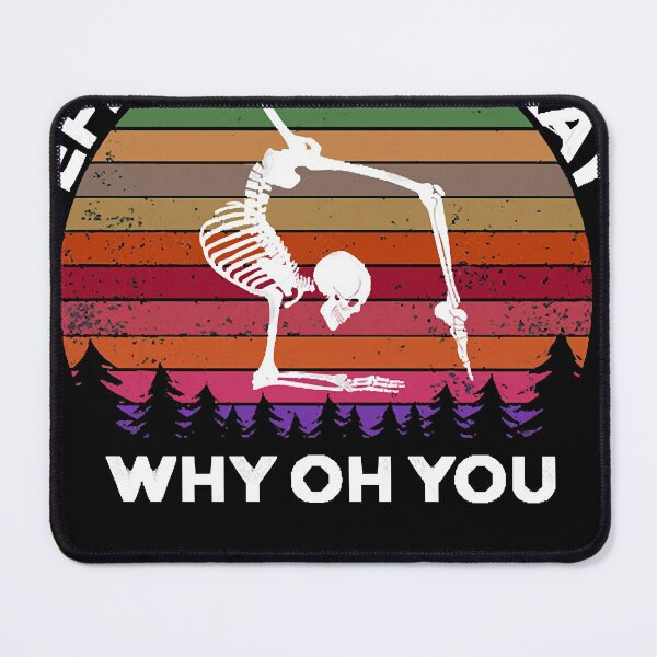 Item preview, EFF You See Kay Why Oh You Skeleton Yogas Vintage designed and sold by fefego818x.