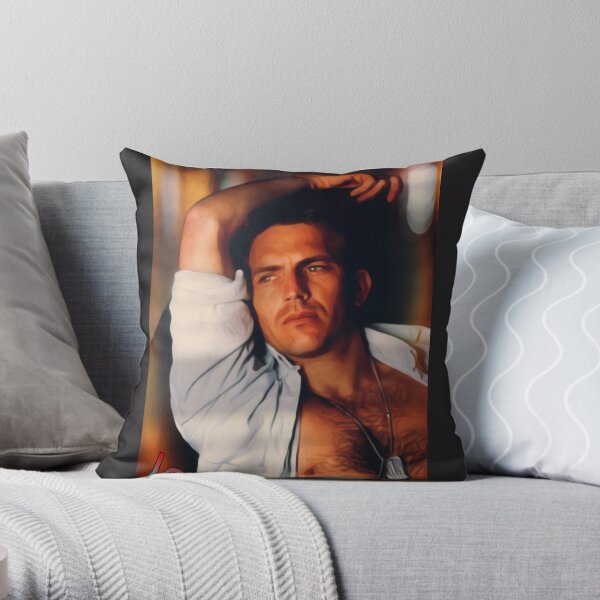 Kevin costner Throw Pillow