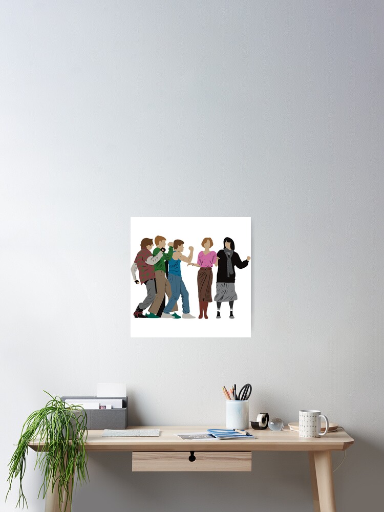 Thumbnail 2 von 3, Poster, Der Frühstücksclub designt und verkauft von LouisMays.