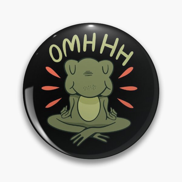 Item preview, Meditation Frog in Yoga Pose designed and sold by Watersolution.