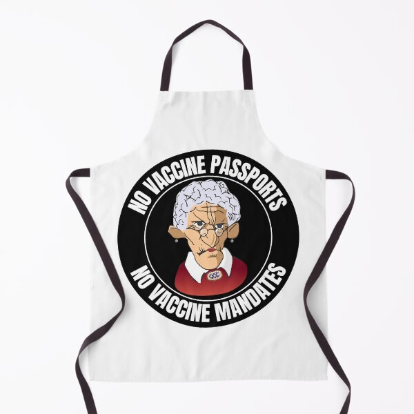 Item preview, No Vaccine Passports No Vaccine Mandates Grumpy Old Lady designed and sold by RGRamsey.