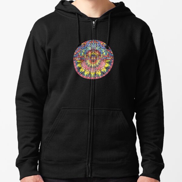 Incandescent Dance Zipped Hoodie