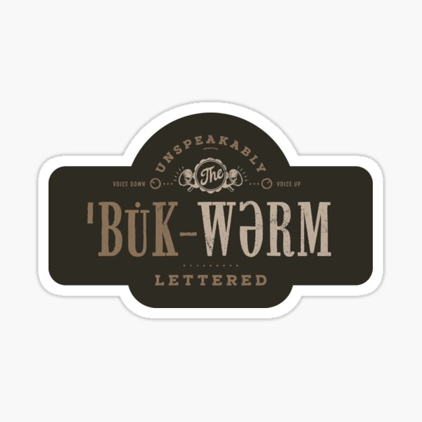 Artikel-Vorschau von Bücherwurm Wertschätzung Phonetisch, designt und verkauft von Geek Updated.