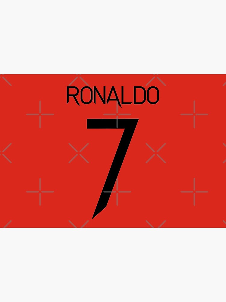 Impression rigide for Sale avec l'œuvre « Cristiano Ronaldo 7 - Manchester  United » de l'artiste Apenimon