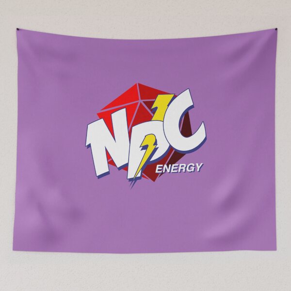 Item preview, Dungeons And Dragons D20 NPC Energy  designed and sold by LamelaRoneho.