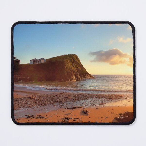 Item preview, Painterly image of coast at Hope Cove, Devon designed and sold by andrewroland.