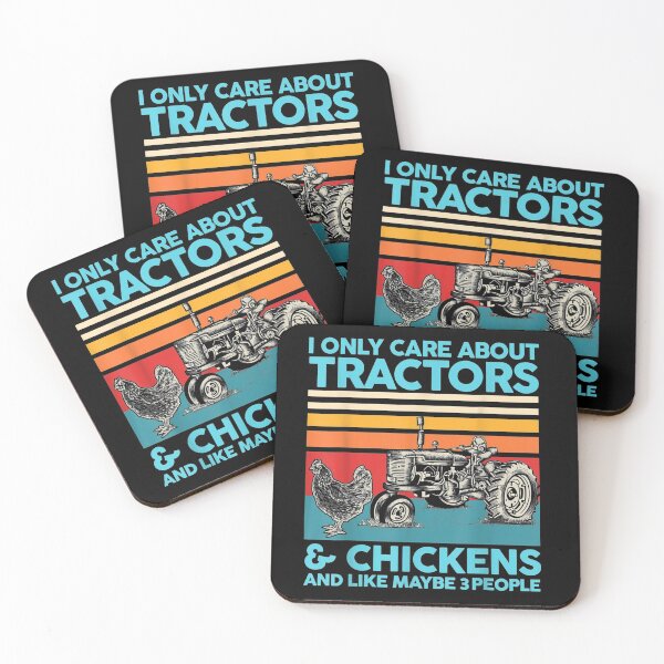 Item preview,  Only Care Tractors Chickens Tractor designed and sold by dianev79.
