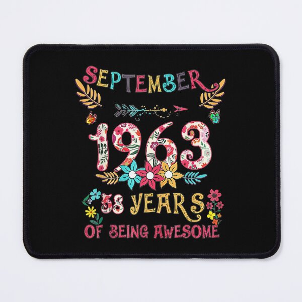 Item preview,  1963 Awesome Since 58th Birthday September Girl designed and sold by dianev79.