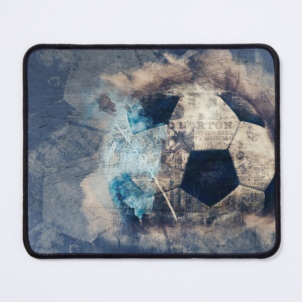 Item preview, Fútbol azul abstracto del grunge designed and sold by Gatterwe.